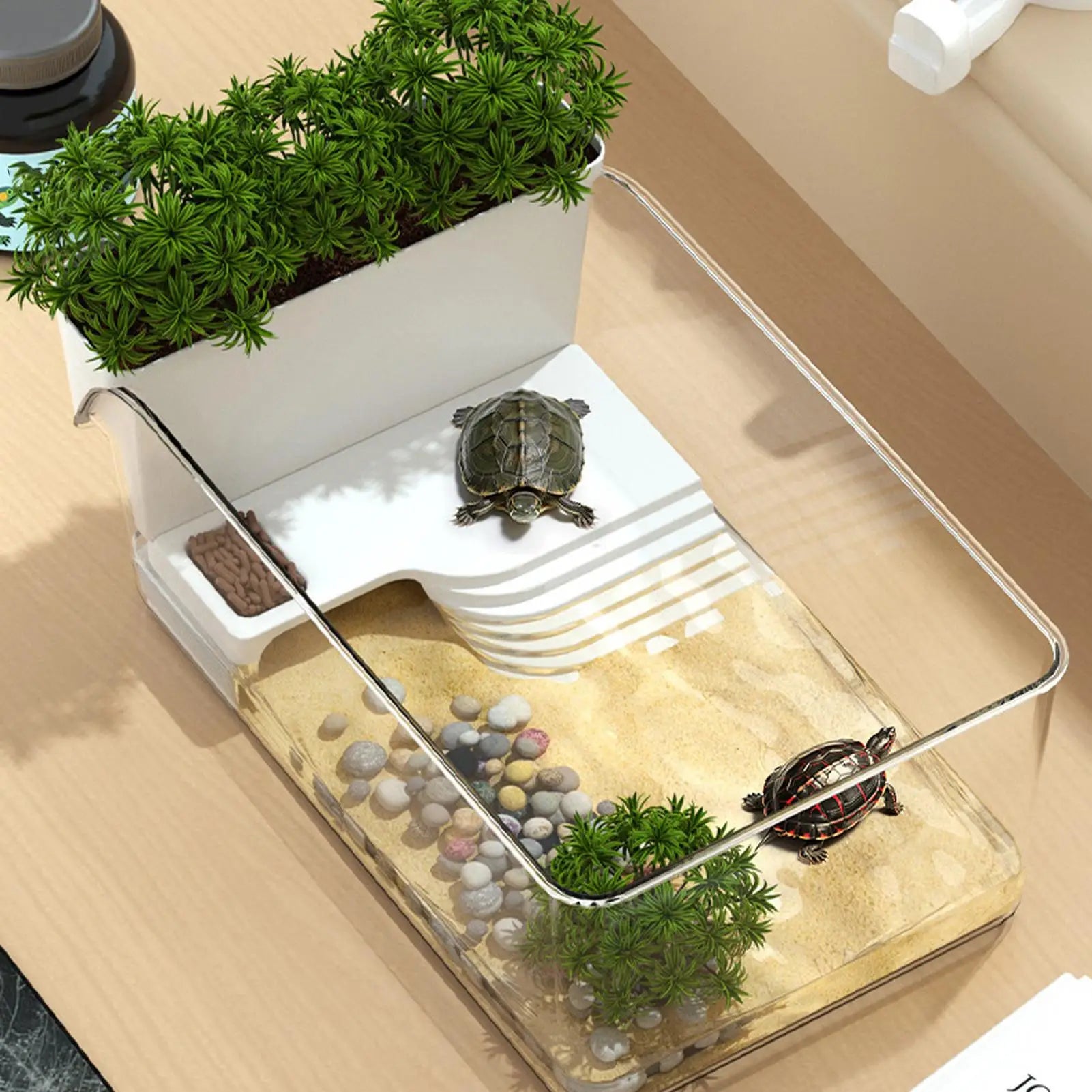 ClearView Turtle Habitat Tank