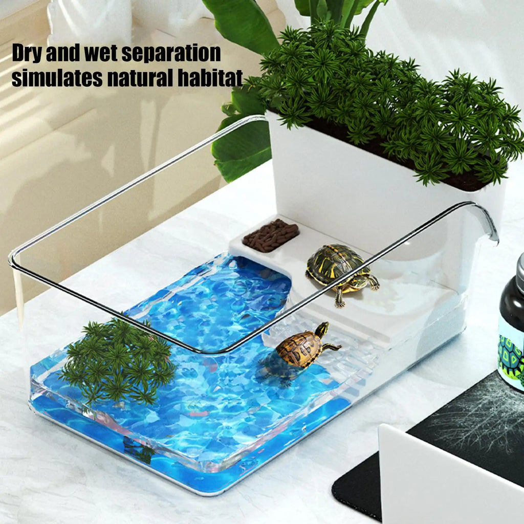 ClearView Turtle Habitat Tank